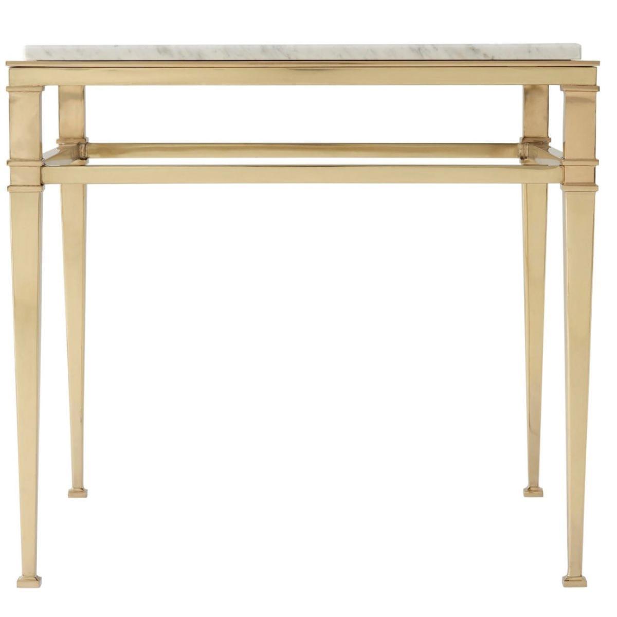 Theodore Alexander Side Table Annalynn in Marble – image 4