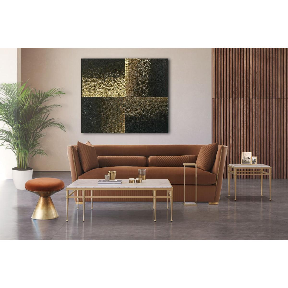 Theodore Alexander Side Table Annalynn in Marble – image 5