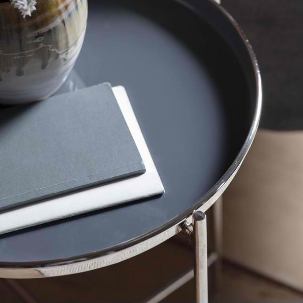 Gallery Direct Valetta Side Table in Silver – image 2
