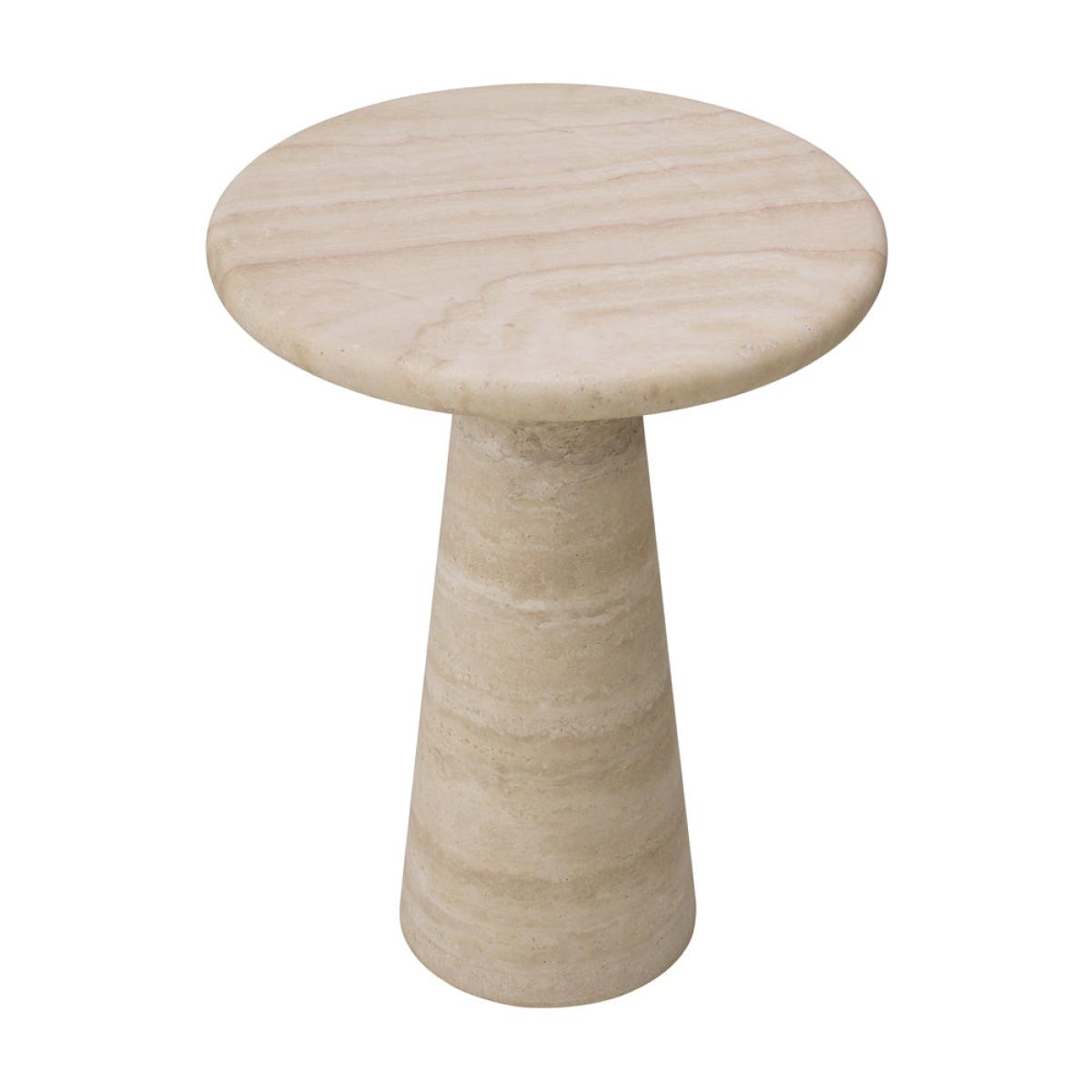 Eichholtz Large Adriana Side Table in Travertine – image 2