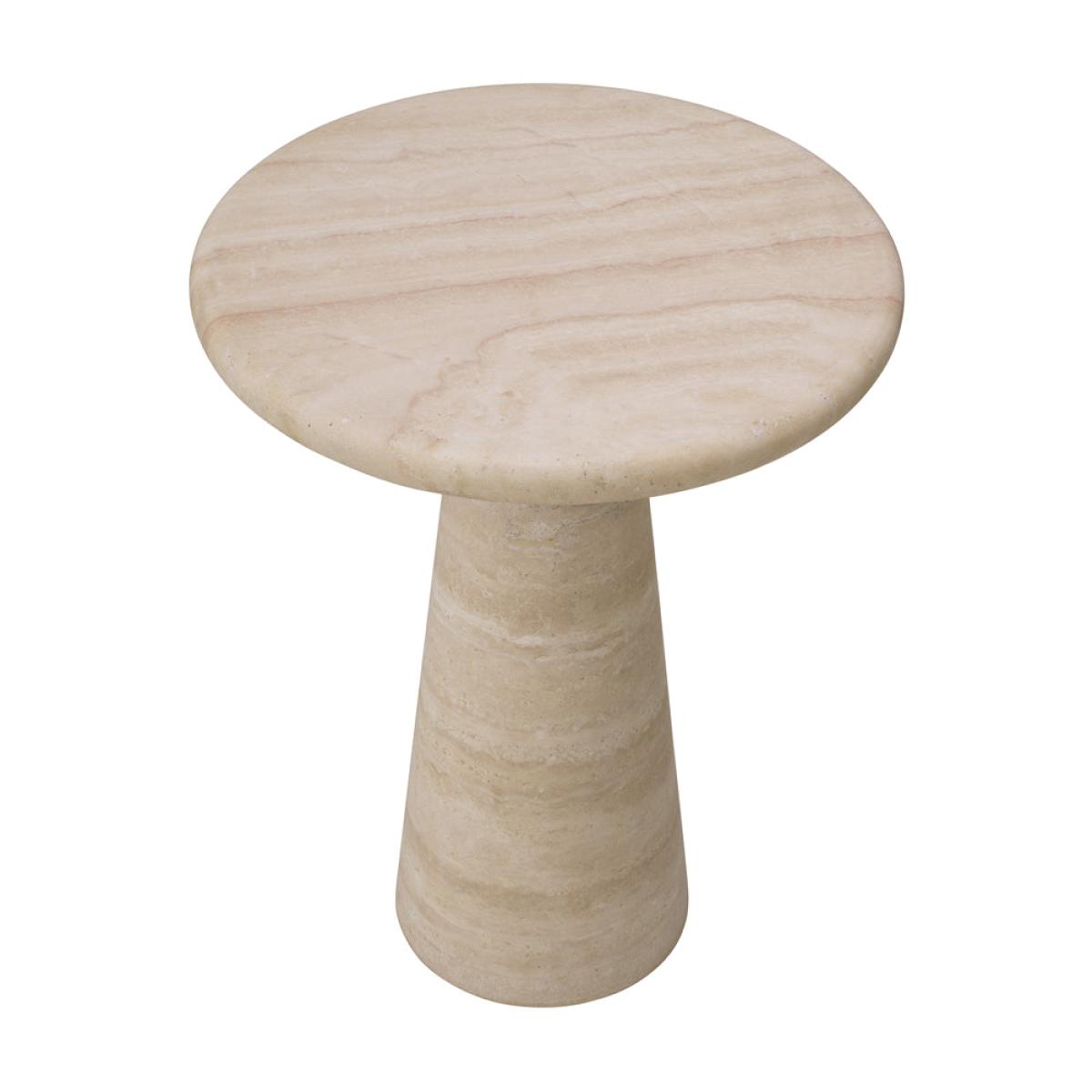Eichholtz Large Adriana Side Table in Travertine – image 3