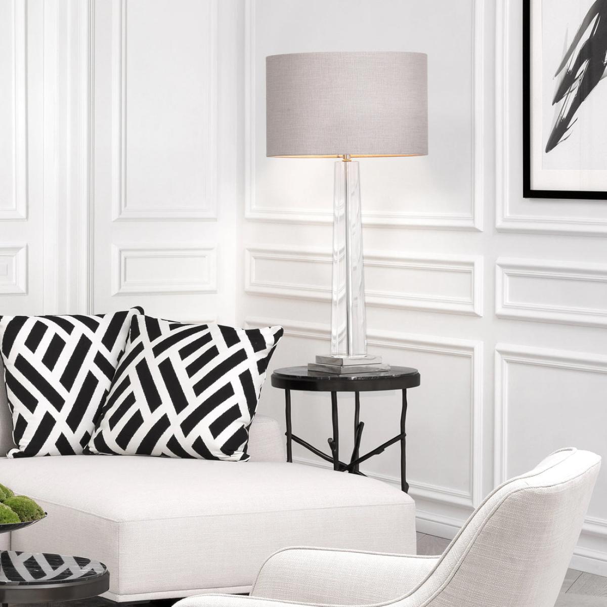 Eichholtz Tomasso Side Table in Bronze Finish & Portoro Marble – image 2