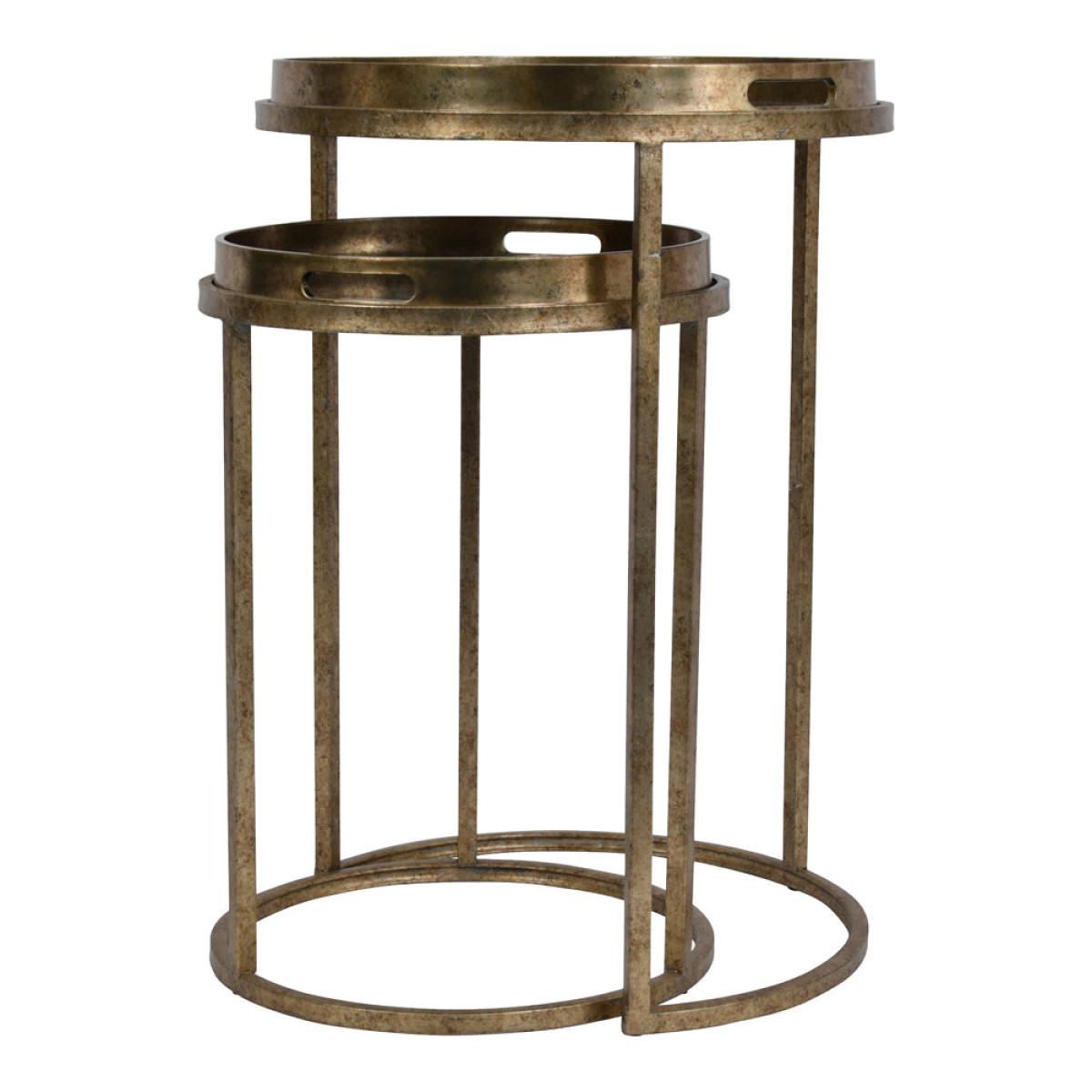 Libra Constellation Map Set Of Two Side Tables – image 3