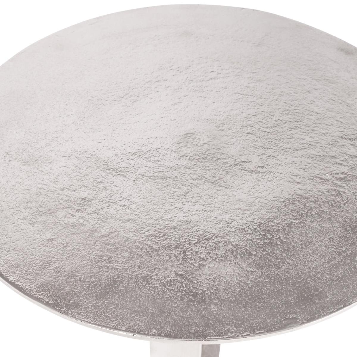 Olivia's Zante Shiny Metal Table in silver – image 5