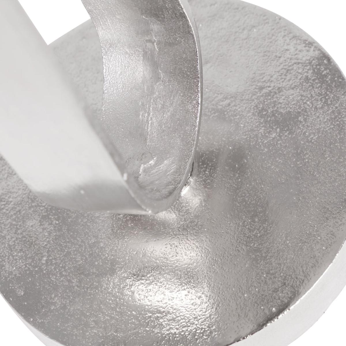 Olivia's Zante Shiny Metal Table in silver – image 7