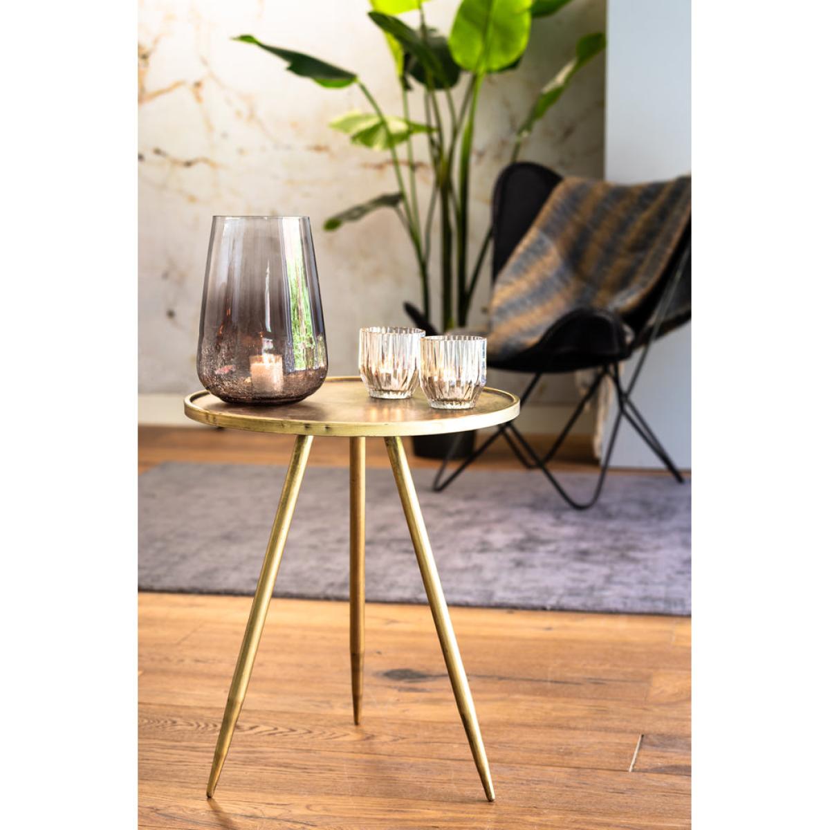Light & Living Envira Side Table in Antique Gold / Medium – image 5