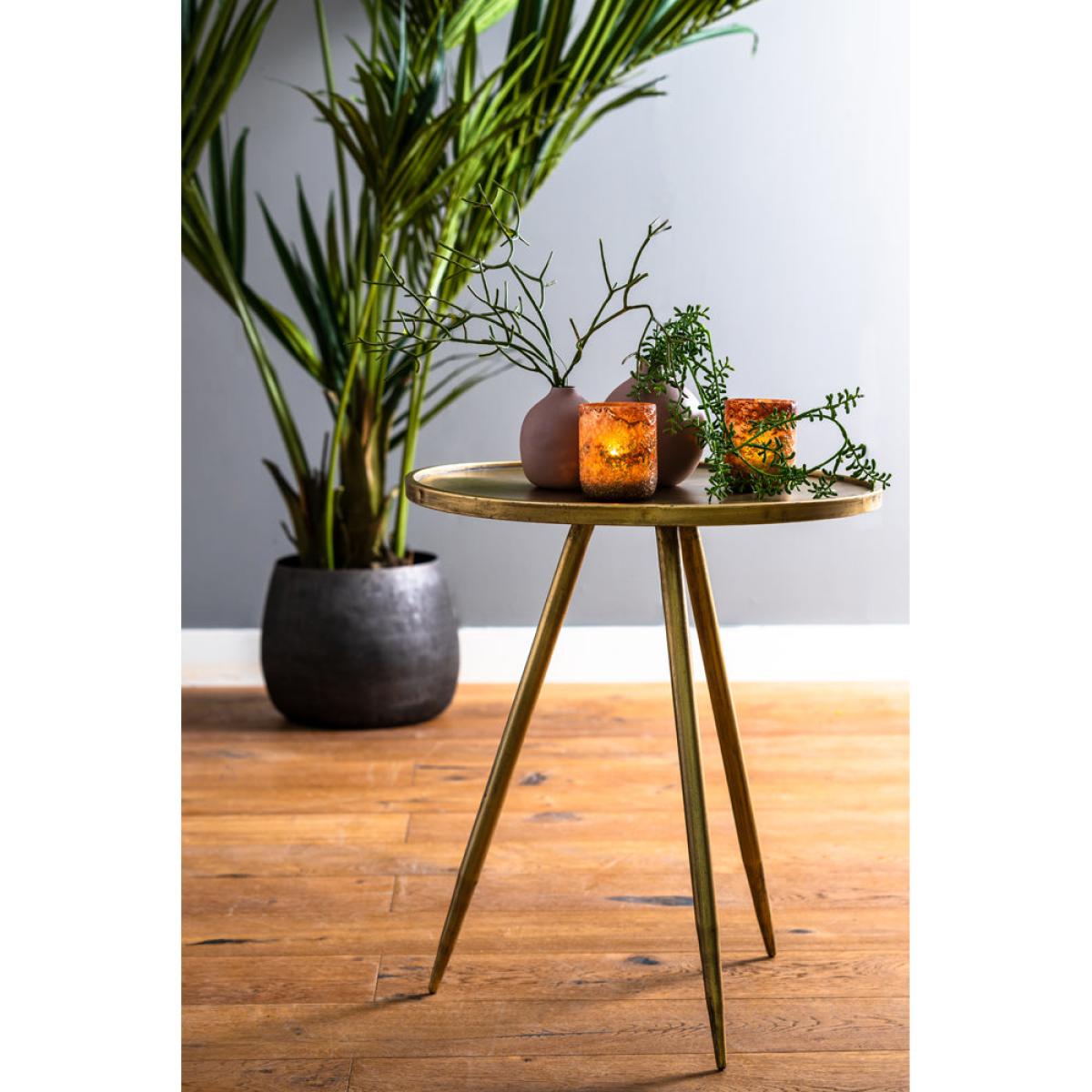 Light & Living Envira Side Table in Antique Gold / Medium – image 9