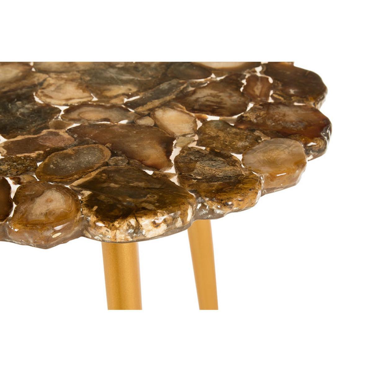 Olivia's Agate Stone Side Table – image 3