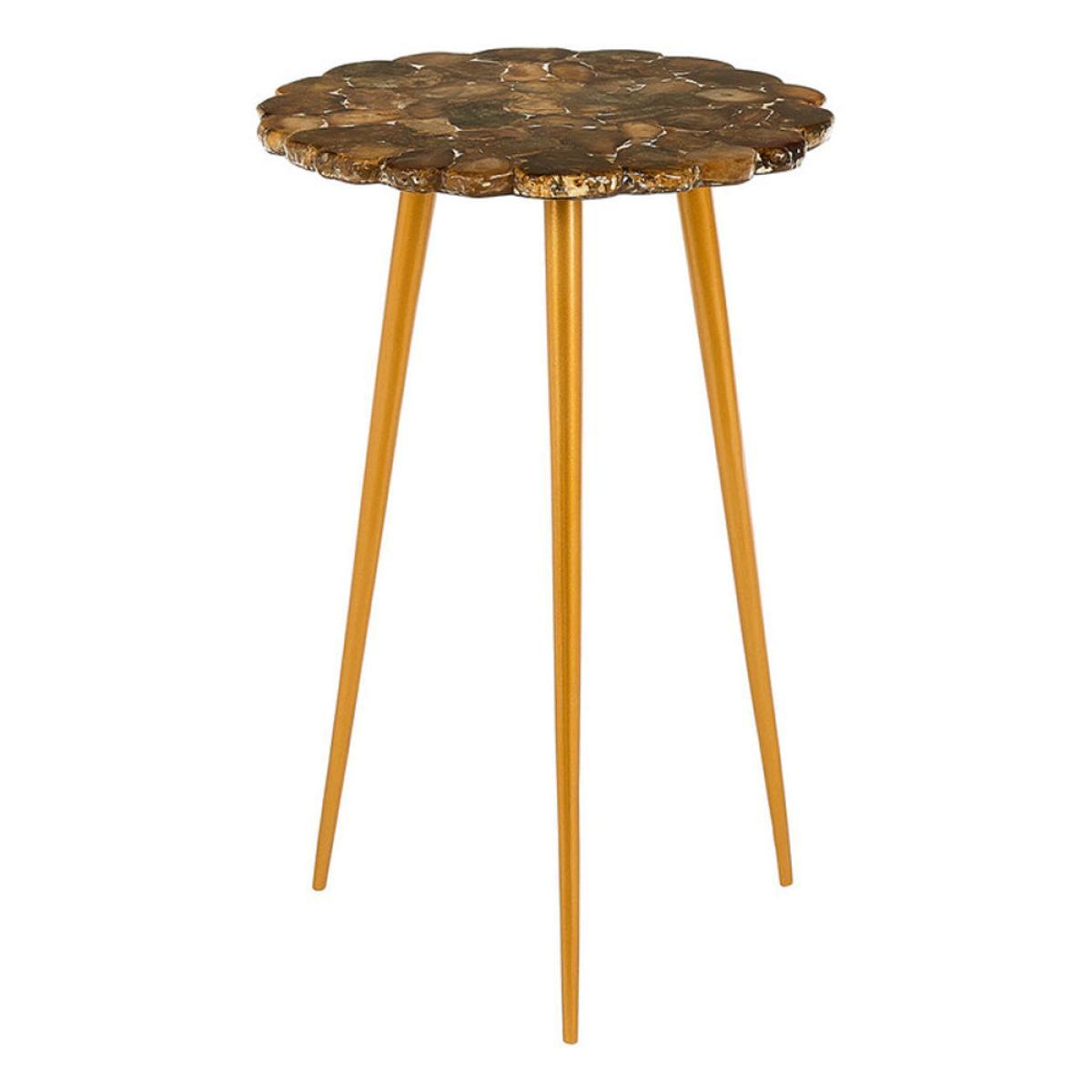 Olivia's Agate Stone Side Table – image 4