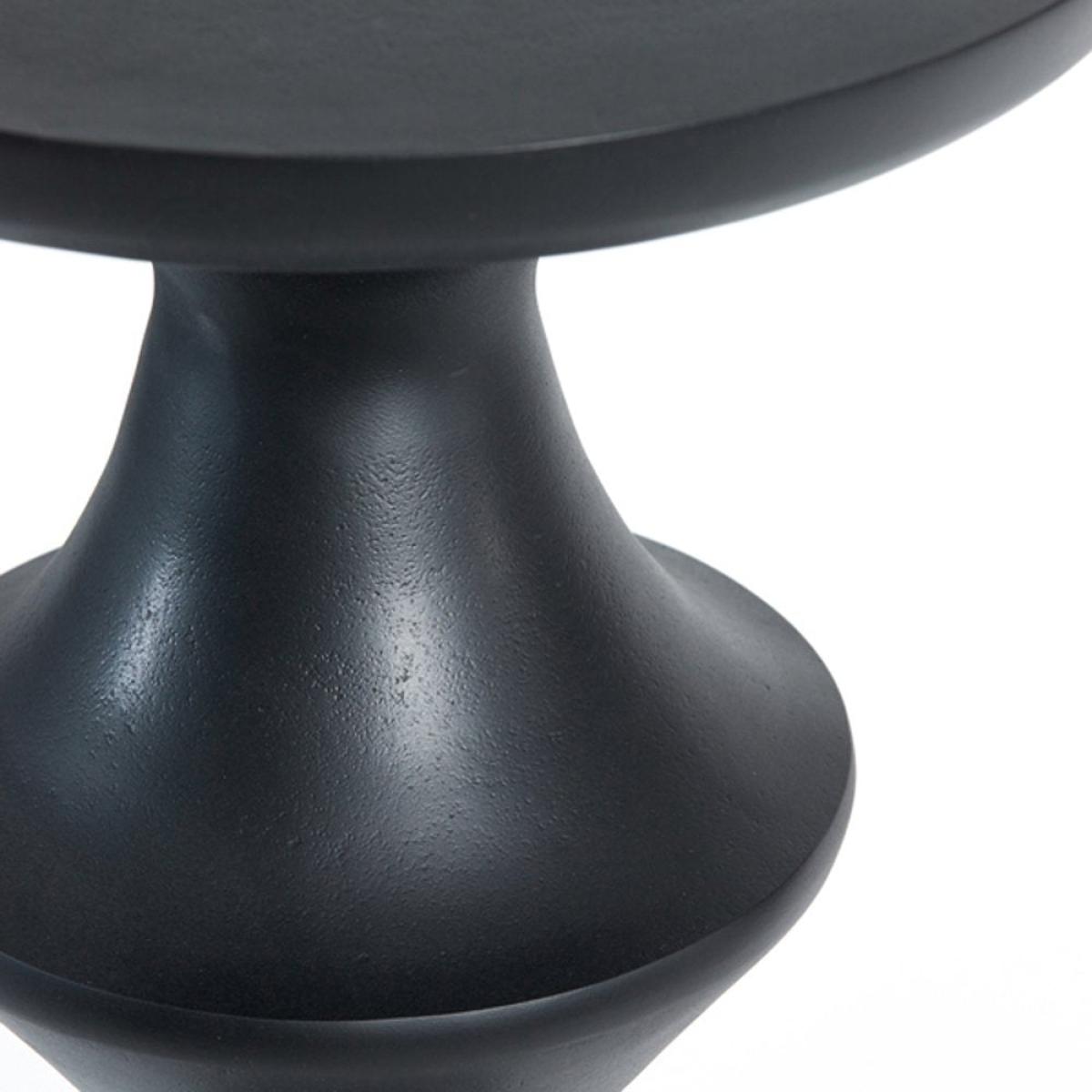 Light & Living Loboc Matt Black Side Table - Small – image 2
