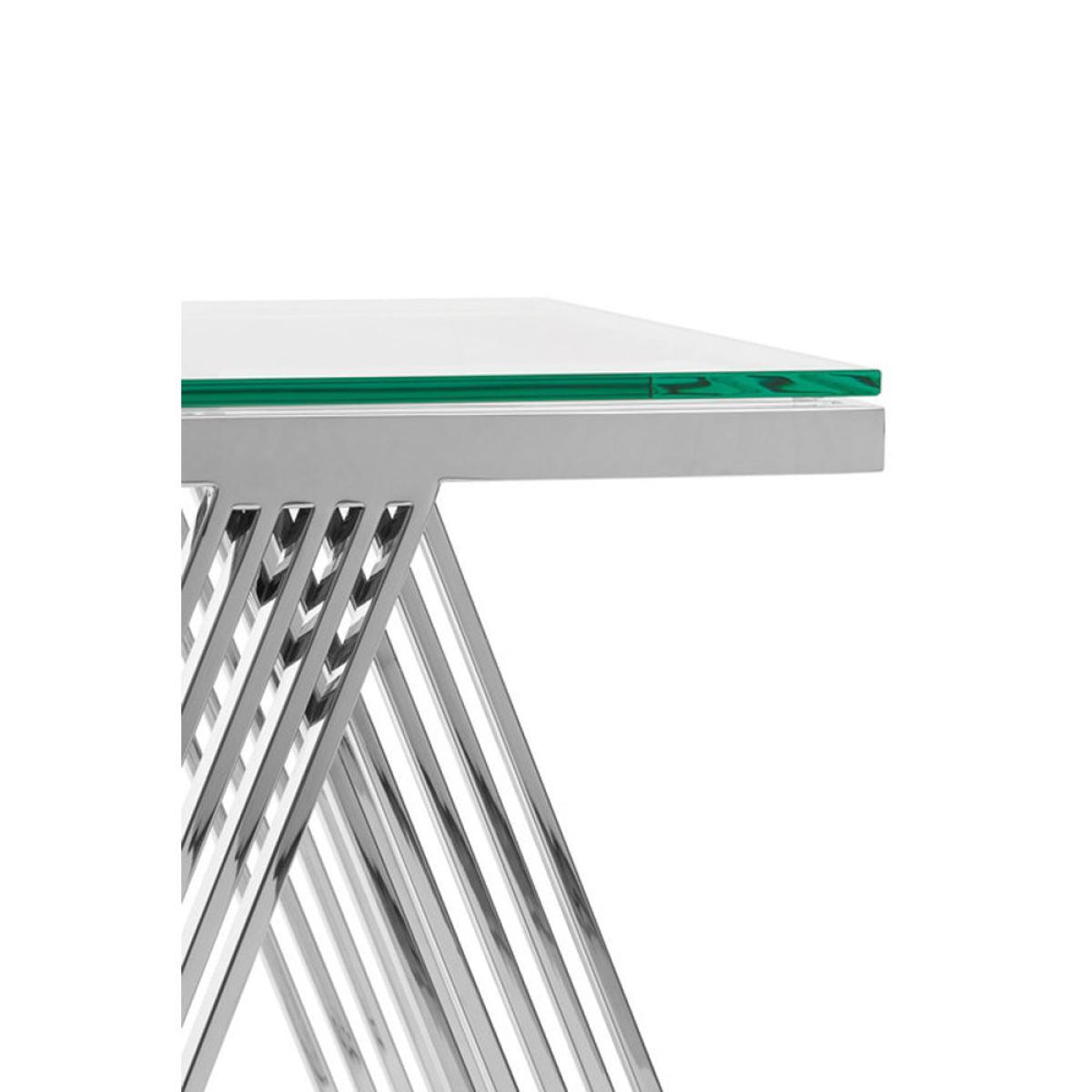 Olivia's Pipe Silver Side Table – image 7