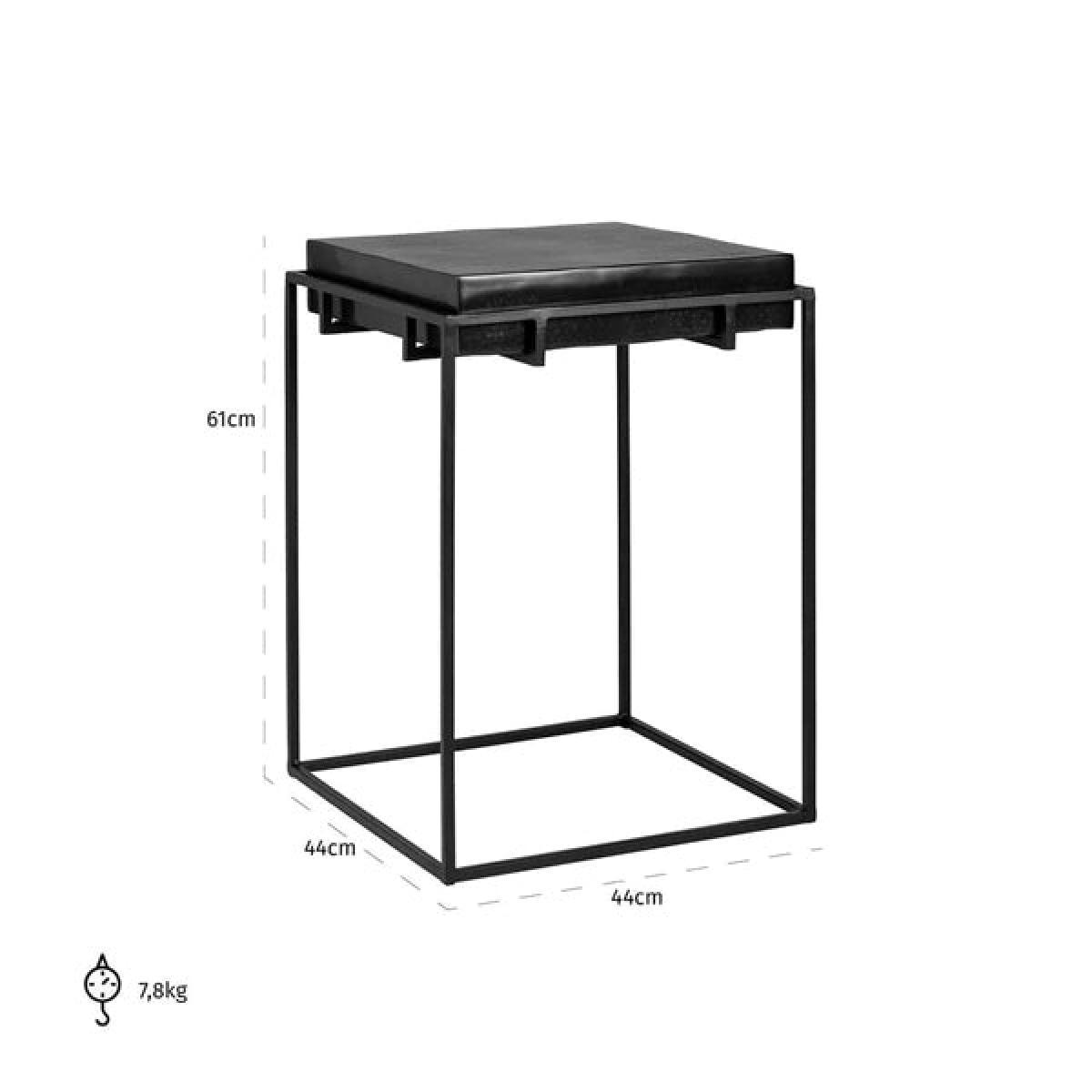 Richmond Bolder Black Side Table – image 4