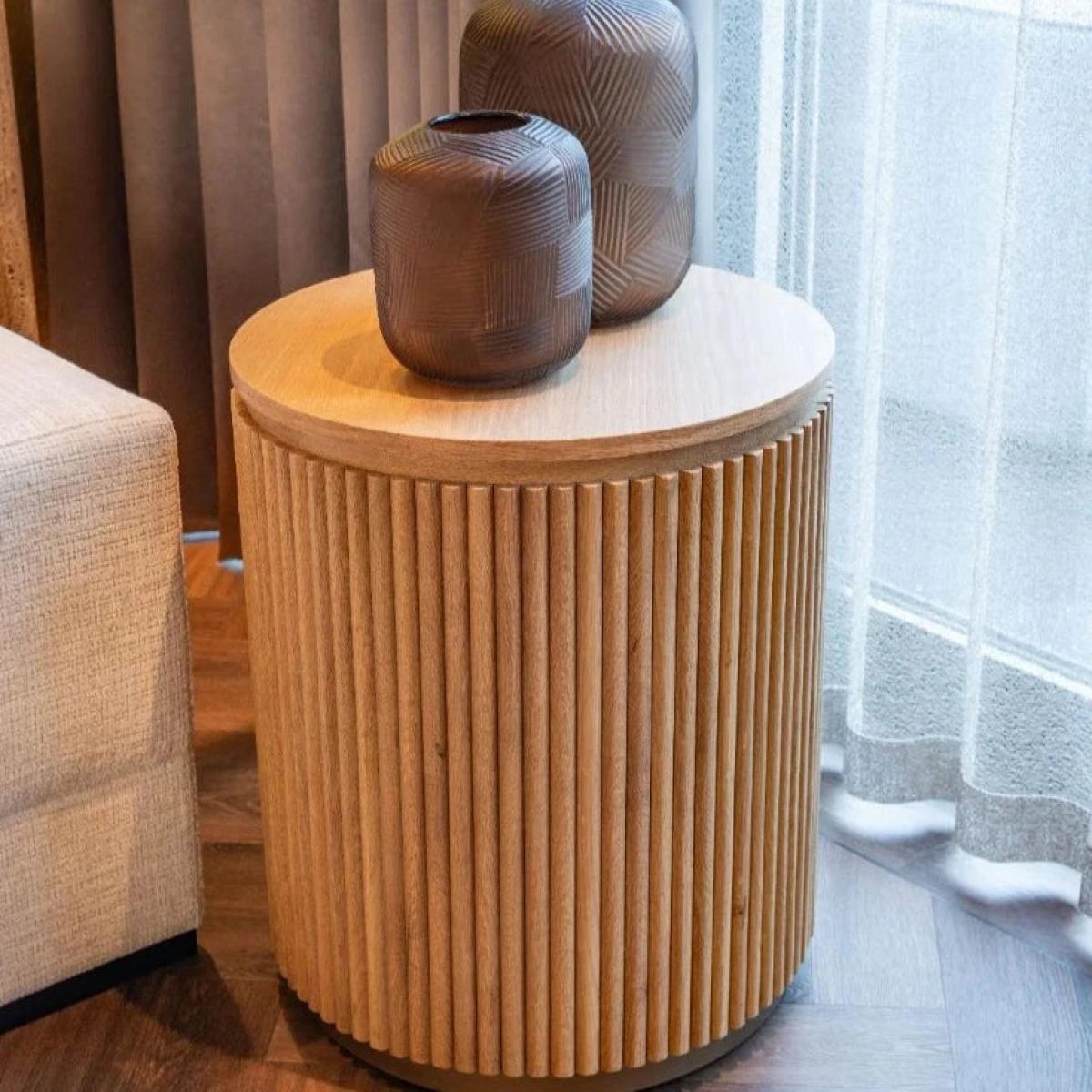 Richmond Interiors Belfort 50cm Round Side Table – image 3