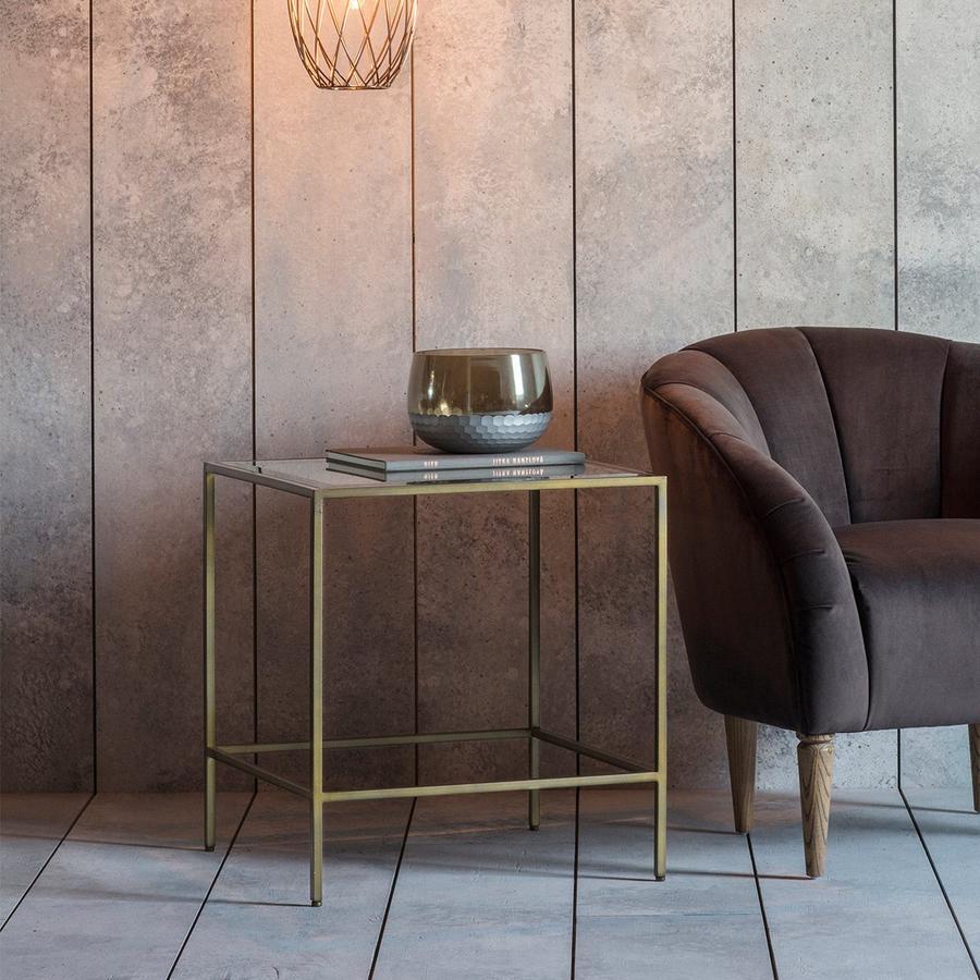 Gallery Direct Rothbury Side Table Bronze – image 2