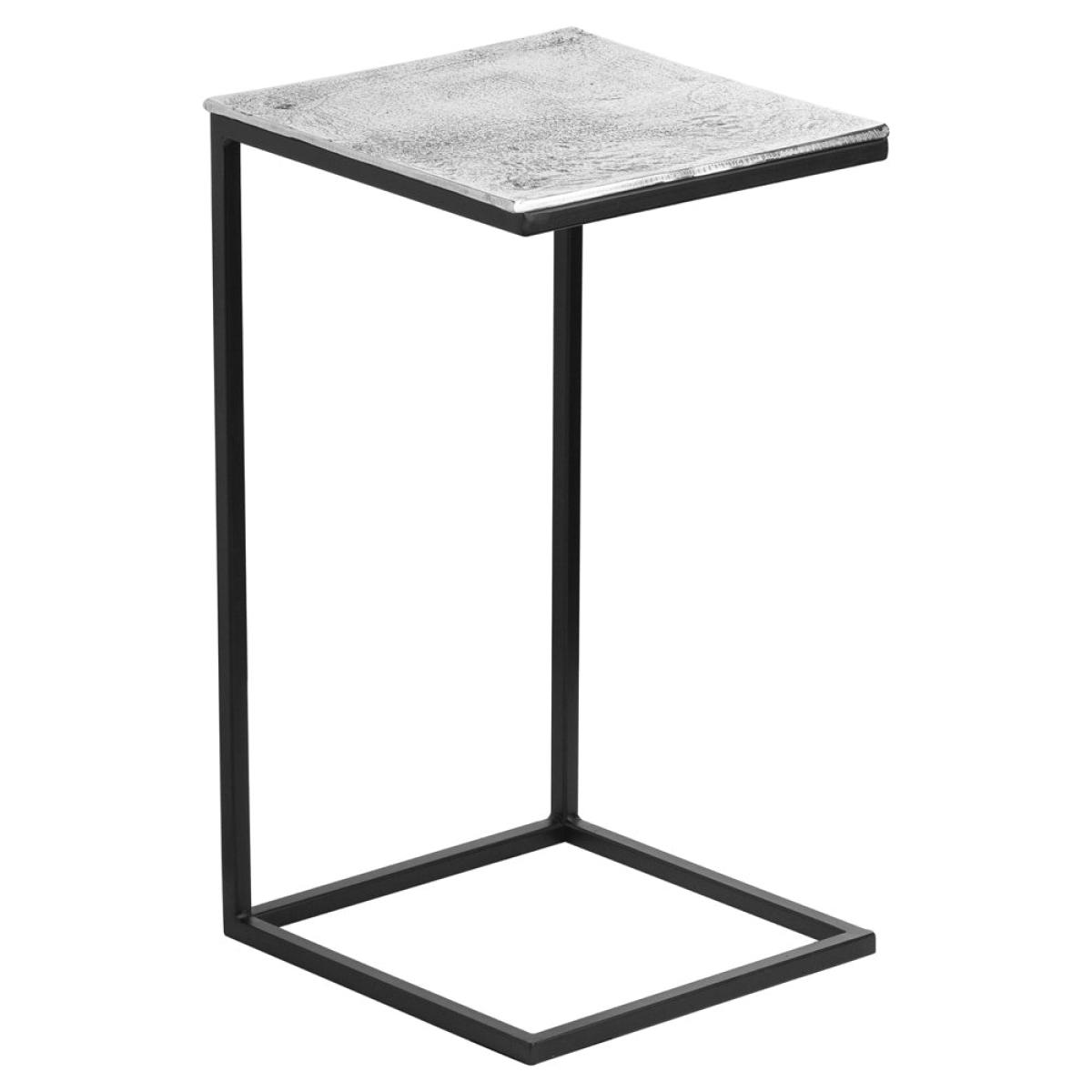 Hill Interiors Farrah Collection Set of 2 Sofa Tables in Silver – image 2