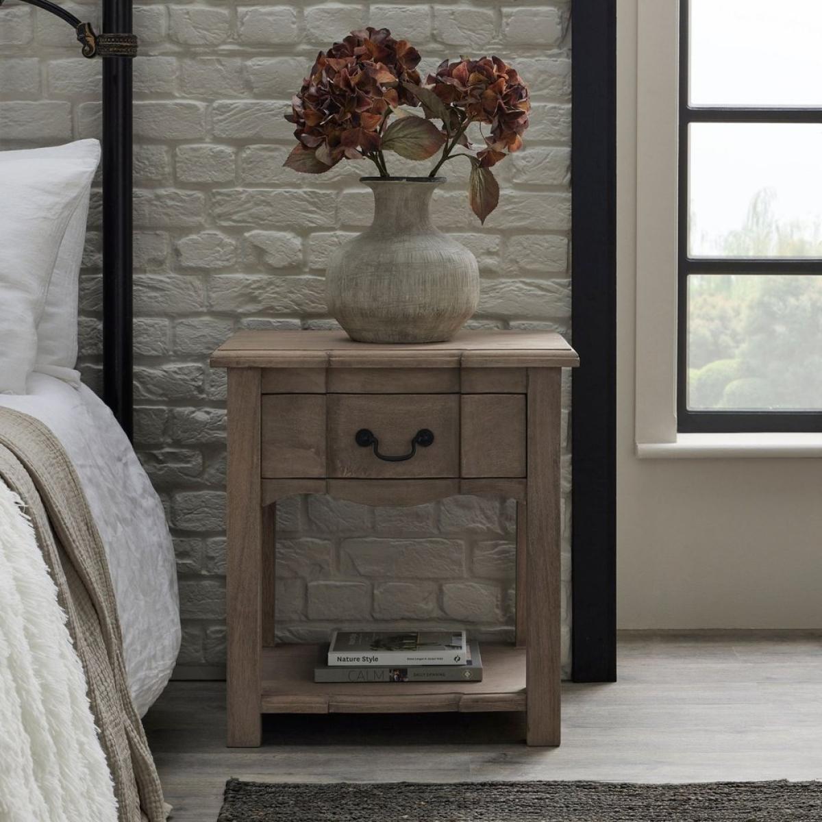Hill Interiors Copgrove Collection 1 Drawer Side Table – image 5