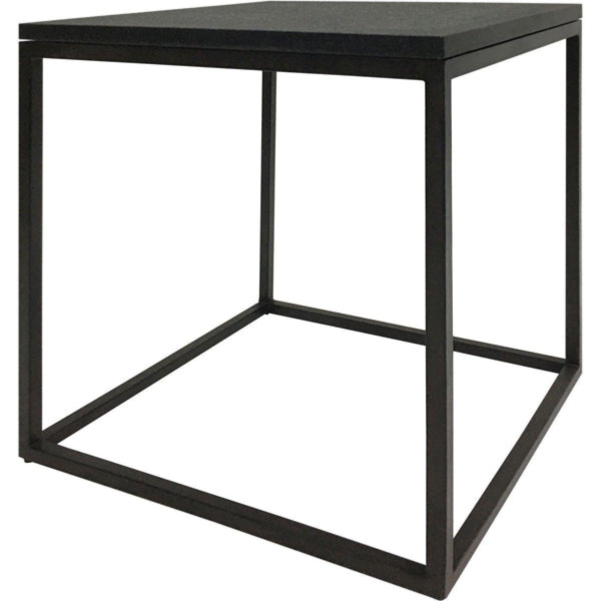 Libra Kirkstone Iron Set Of 2 Side Table Oak Wood Finish – image 2