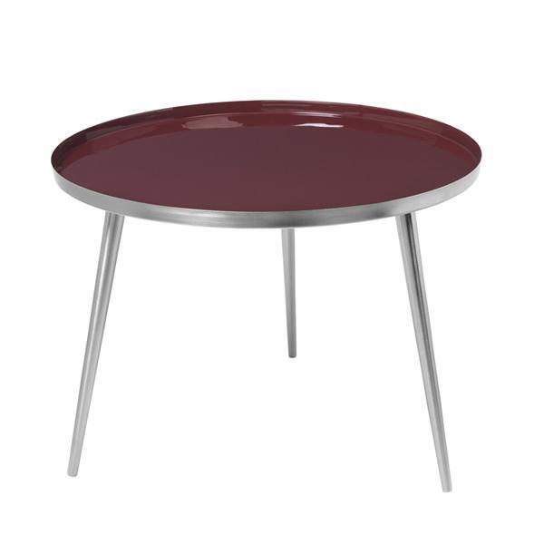 Broste Copenhagen Jelva Steel Madder Brown Side Table / Large – image 2