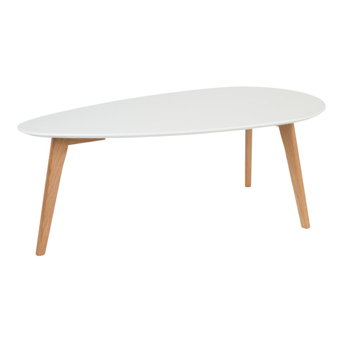 Olivia's Nordic Living Collection - Daeg Set of 2 Coffee Tables in White – image 4