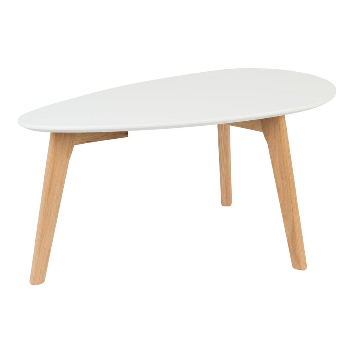Olivia's Nordic Living Collection - Daeg Set of 2 Coffee Tables in White – image 5