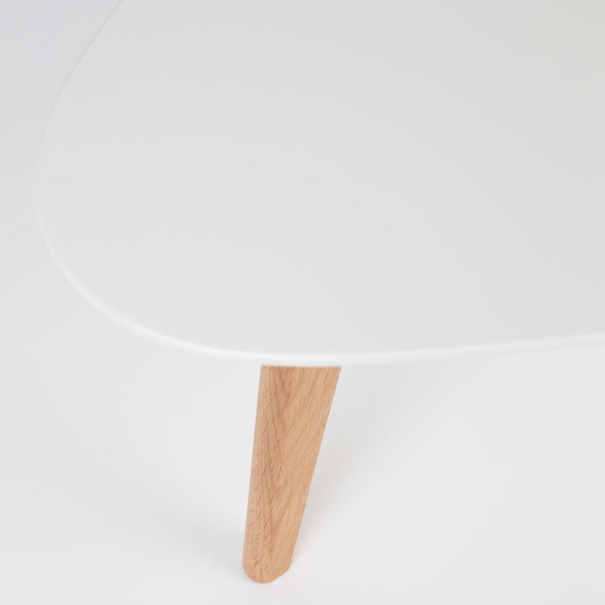 Olivia's Nordic Living Collection - Daeg Set of 2 Coffee Tables in White – image 8