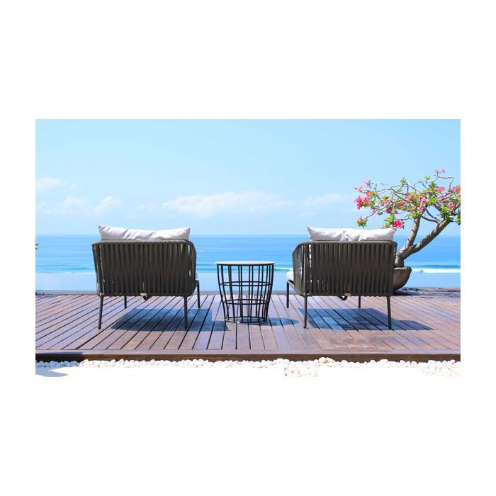 Skyline Outdoor Side Table Optik Grey Round Outdoor Side Table – image 2