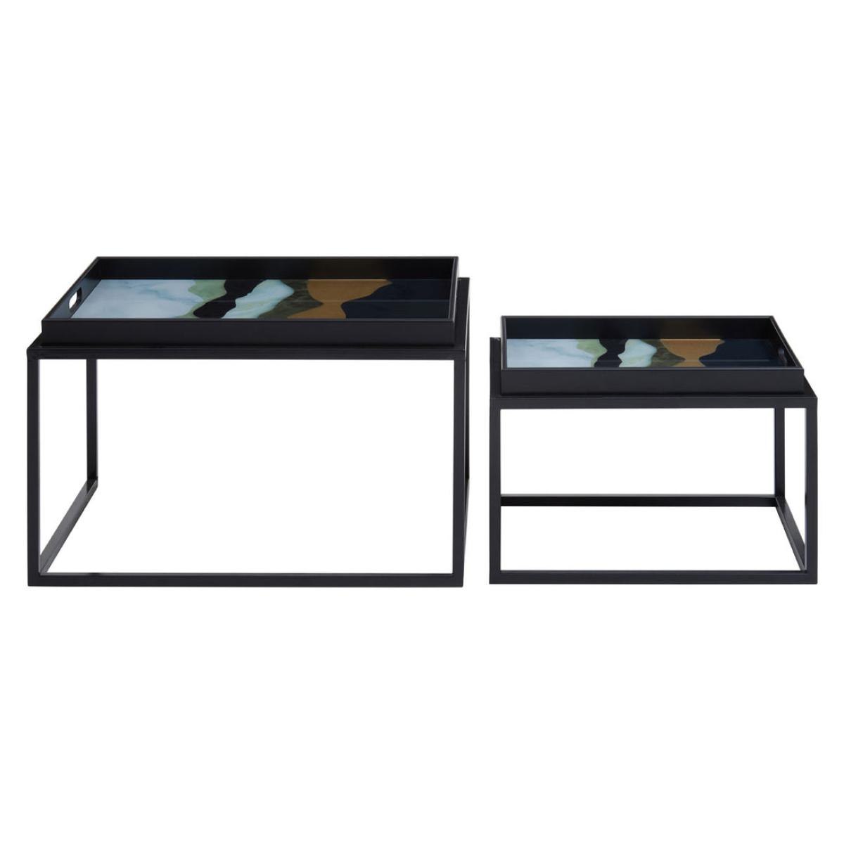 Olivia's Set of 2 Seline Side Tables in Assorted Colours – image 3