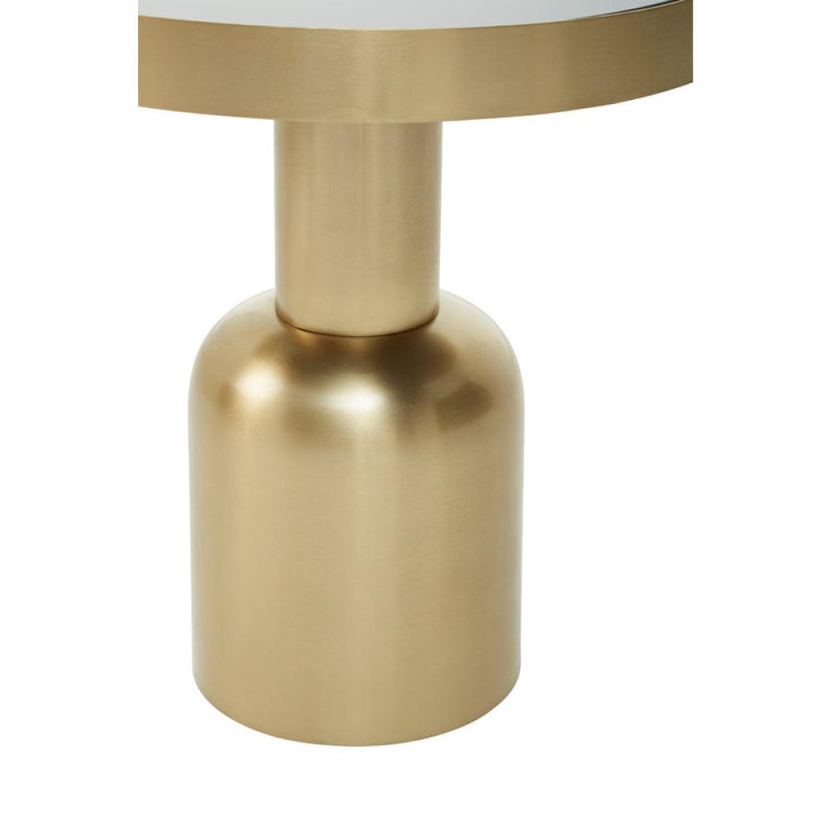 Olivia's Gail Gold Side Table Large – image 3