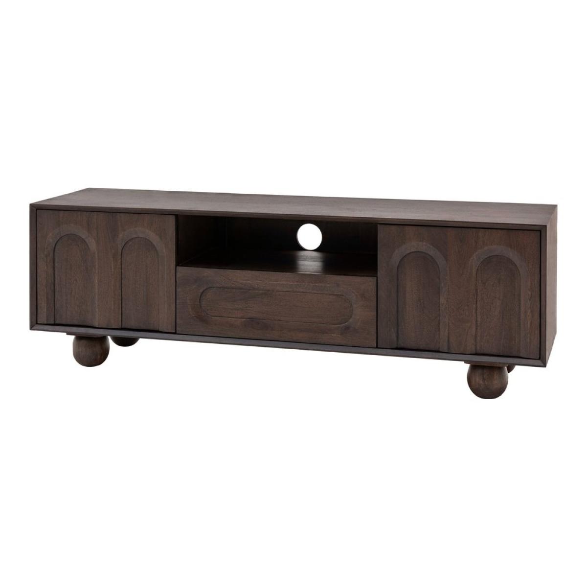 Gallery Interiors Inca Side Table in Whitewash – image 2