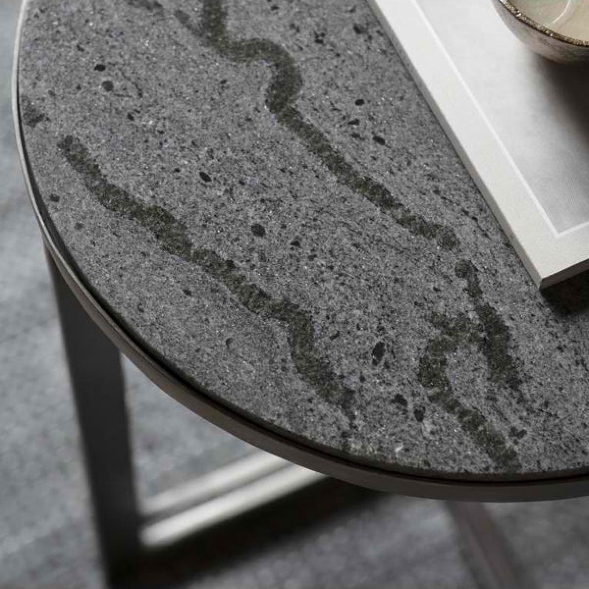 Gallery Interiors Necton Side Table in Silver – image 3