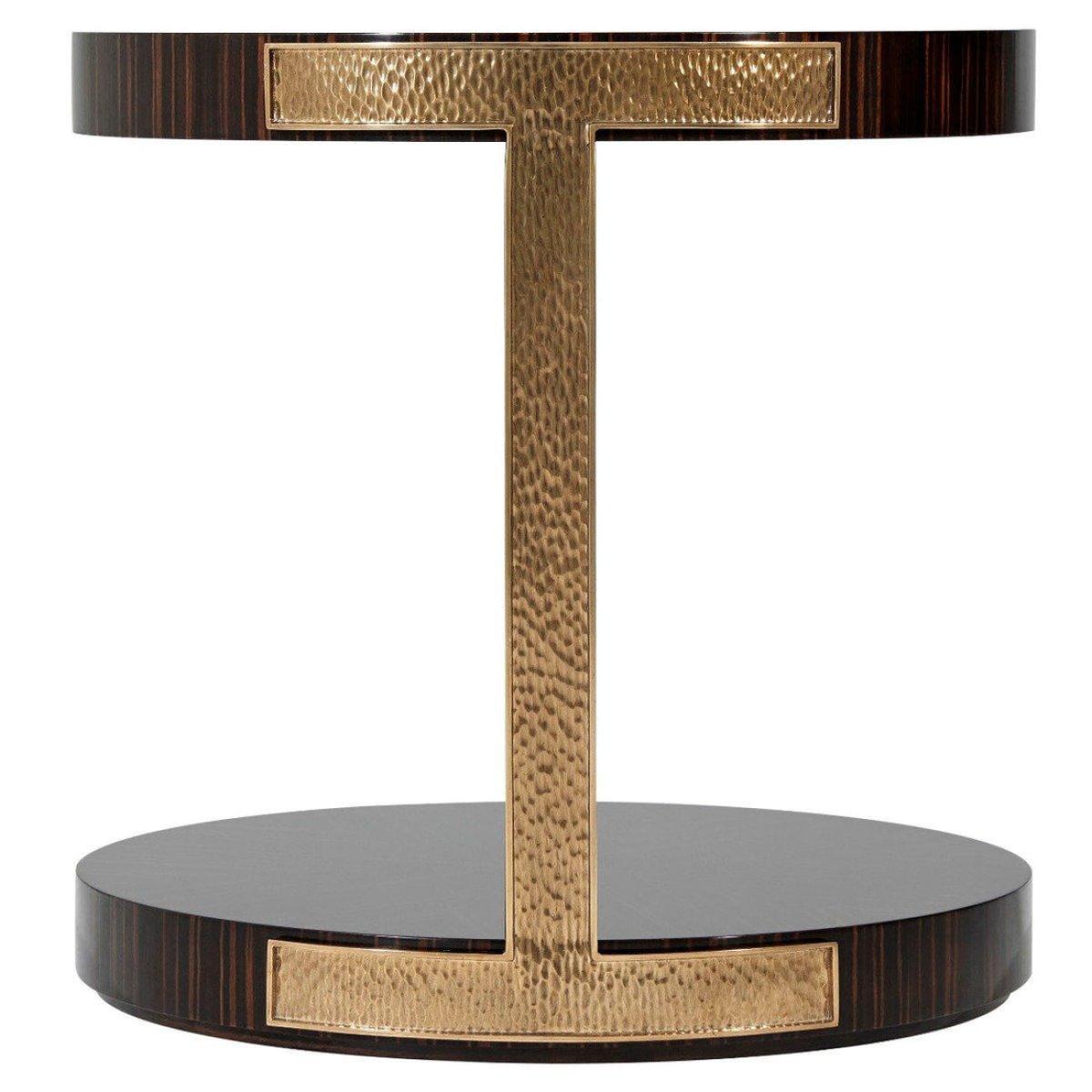 Theodore Alexander Round Side Table Tau – image 2
