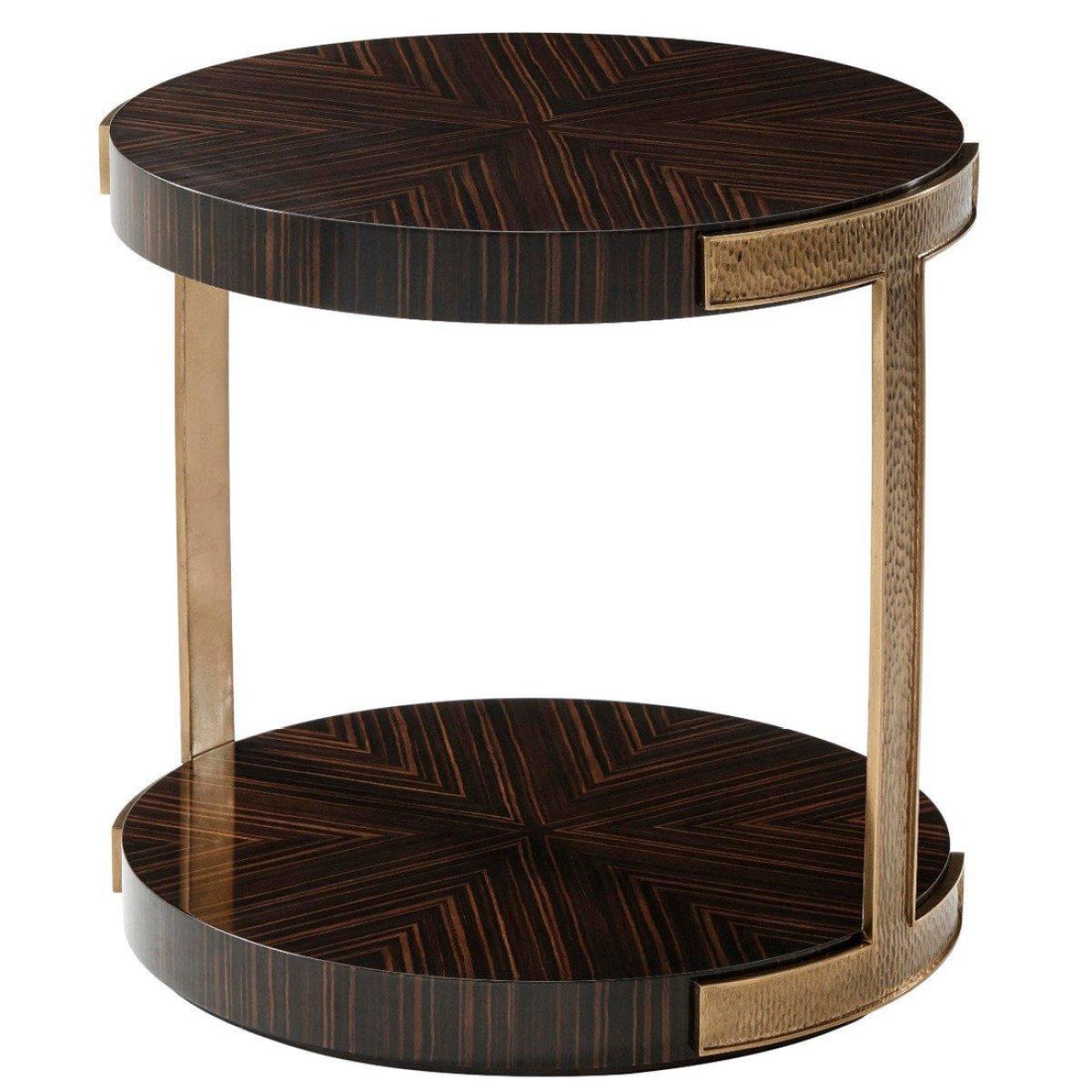 Theodore Alexander Round Side Table Tau – image 5