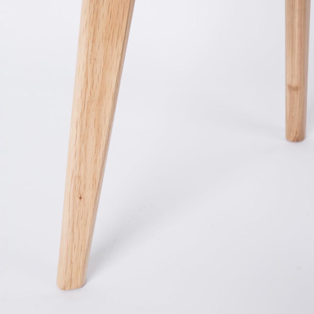 Olivia's Nordic Living Collection - Blakely Side Table in Glass & Oak – image 8