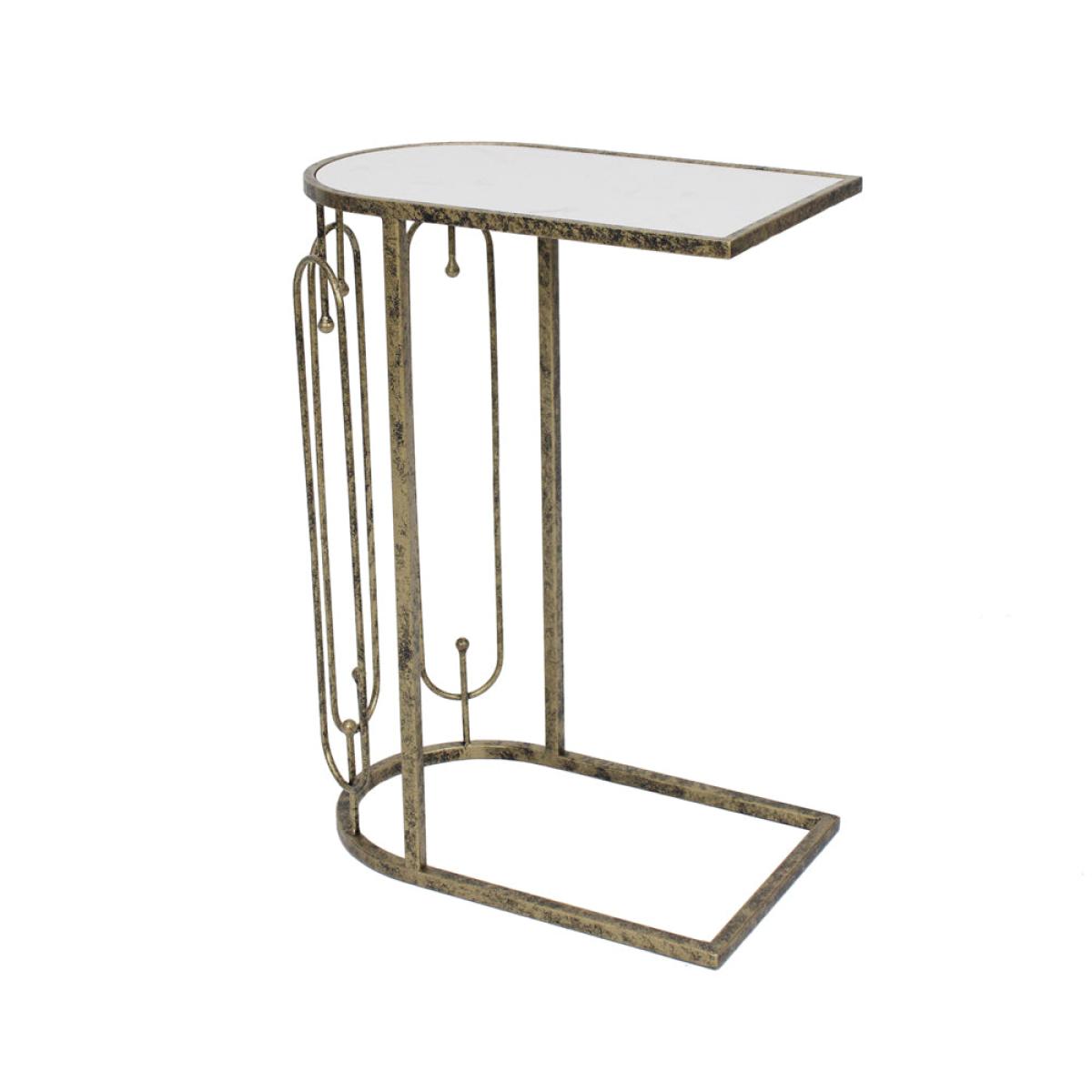 Mindy Brownes Estela Marble Sofa Side Table – image 3