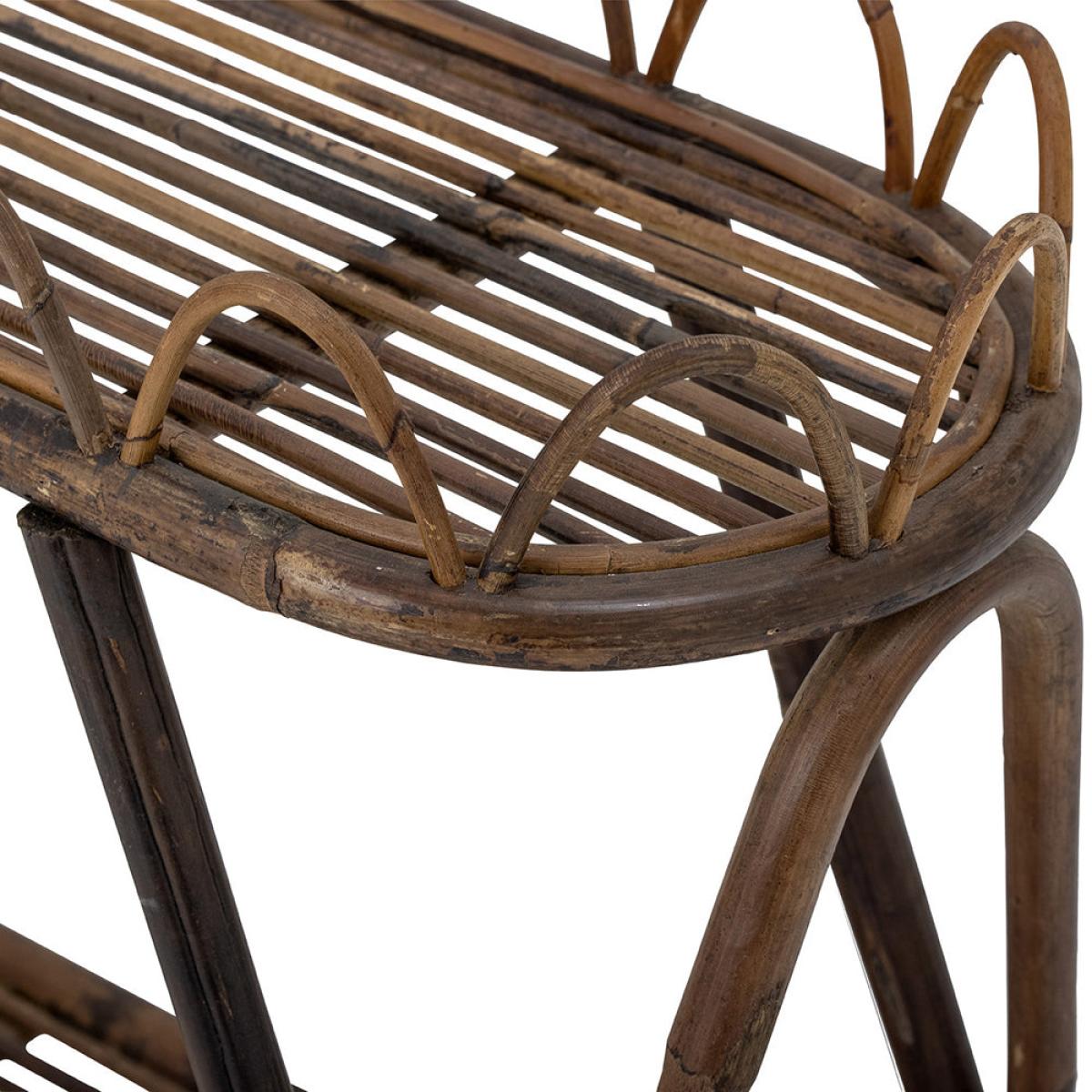 Bloomingville Sanibel Side Table in Brown Rattan – image 4