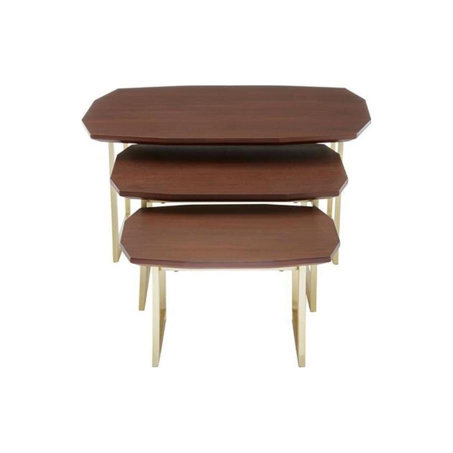 Olivia's Vera set of 3 Nesting Table – image 2