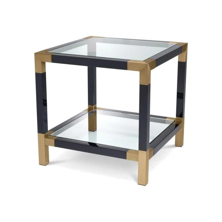 Eichholtz Royalton Side Table in Brushed Brass Finish – image 1