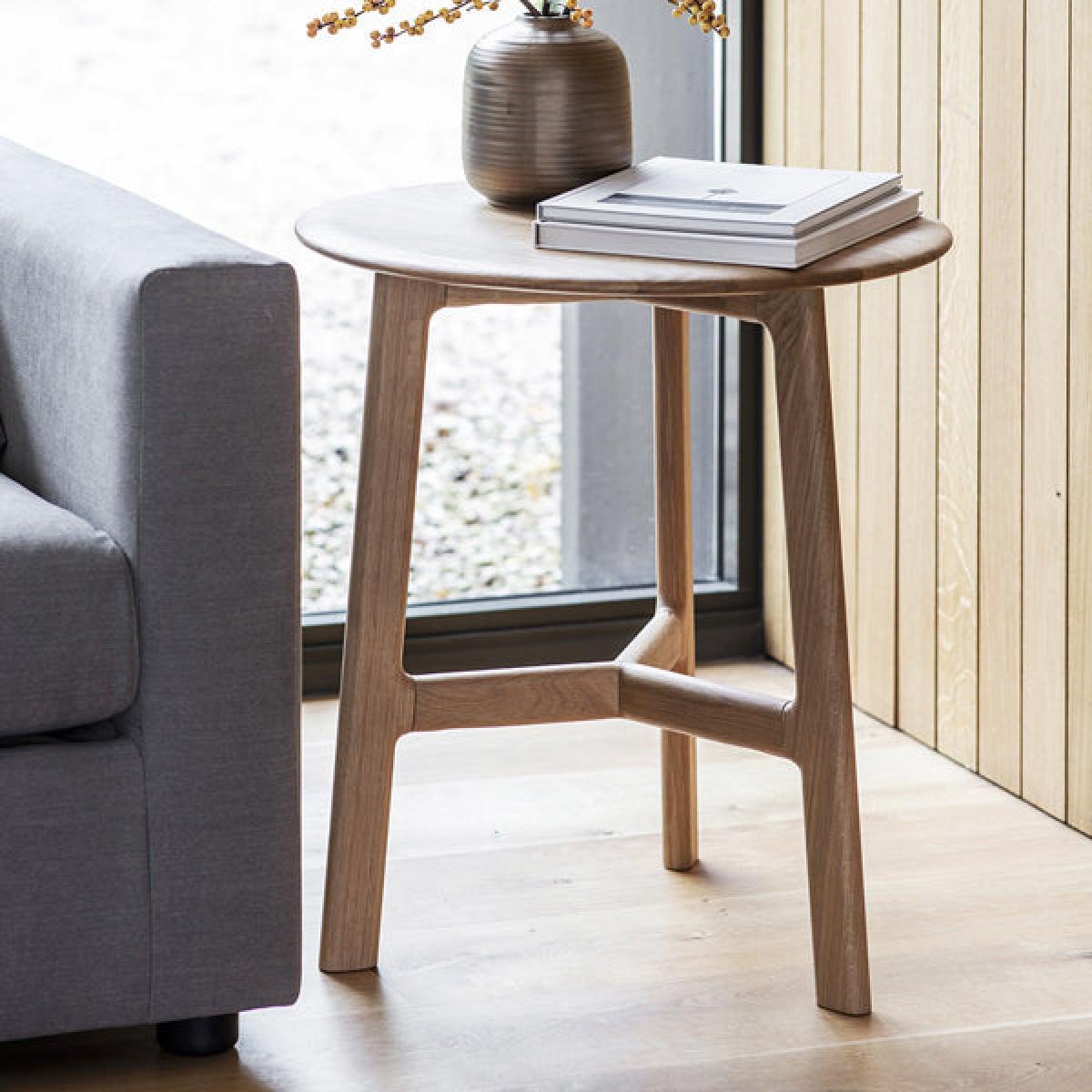 Gallery Direct Madrid Round Side Table – image 2