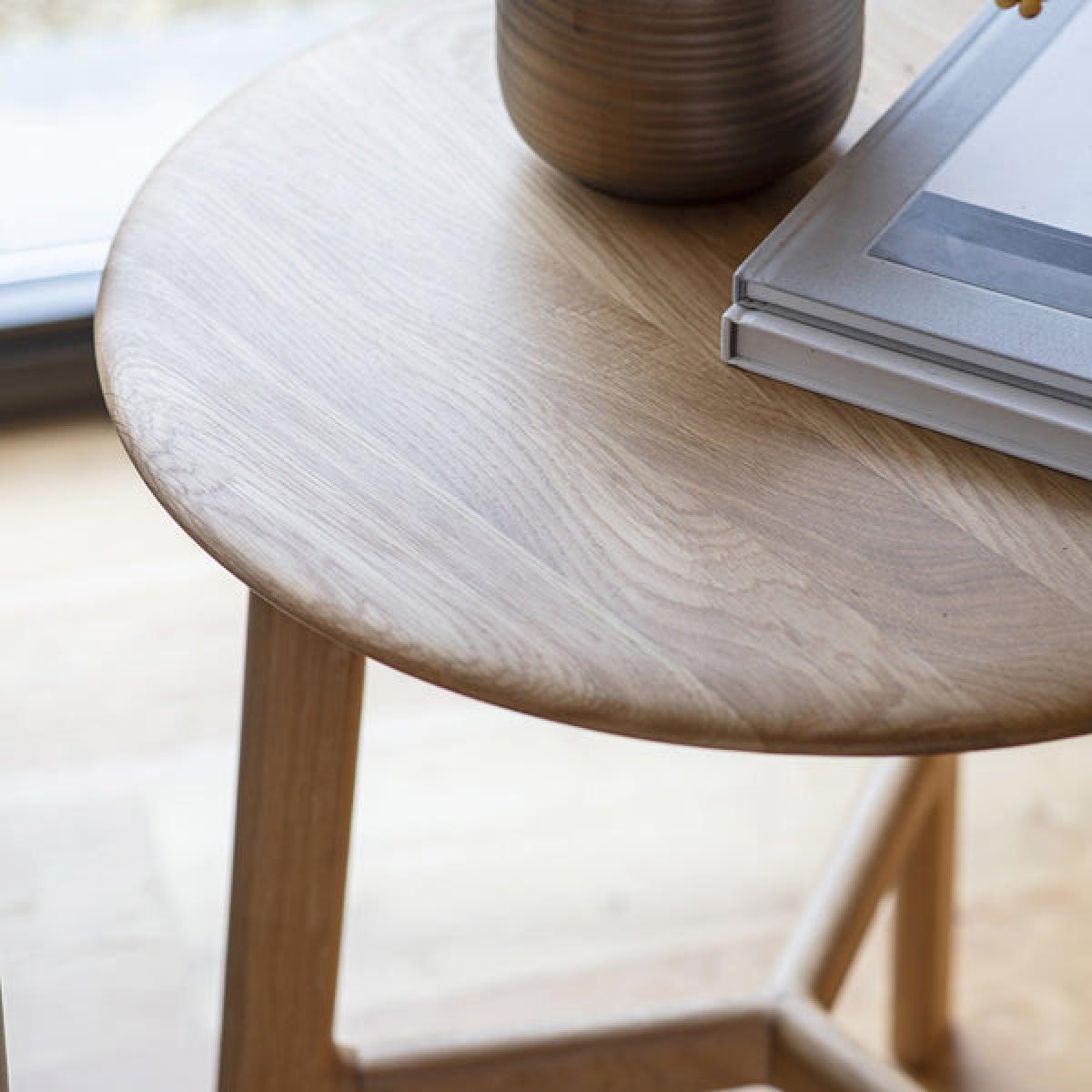 Gallery Direct Madrid Round Side Table – image 3