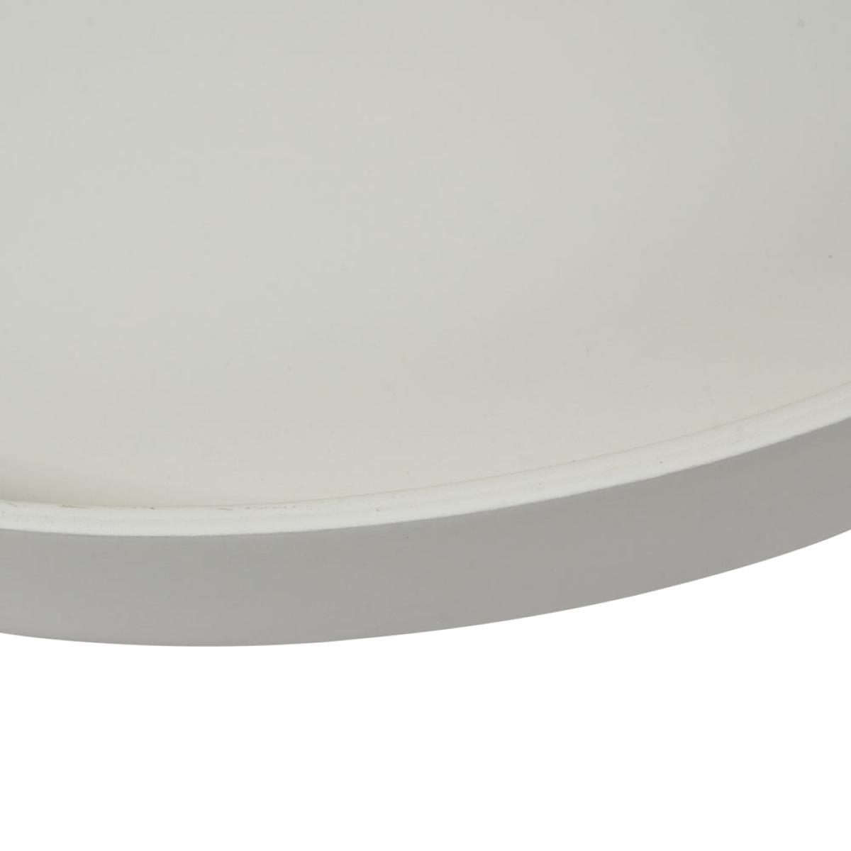 Olivia's Weston Pine Wood Round Table in Brown & White – image 5