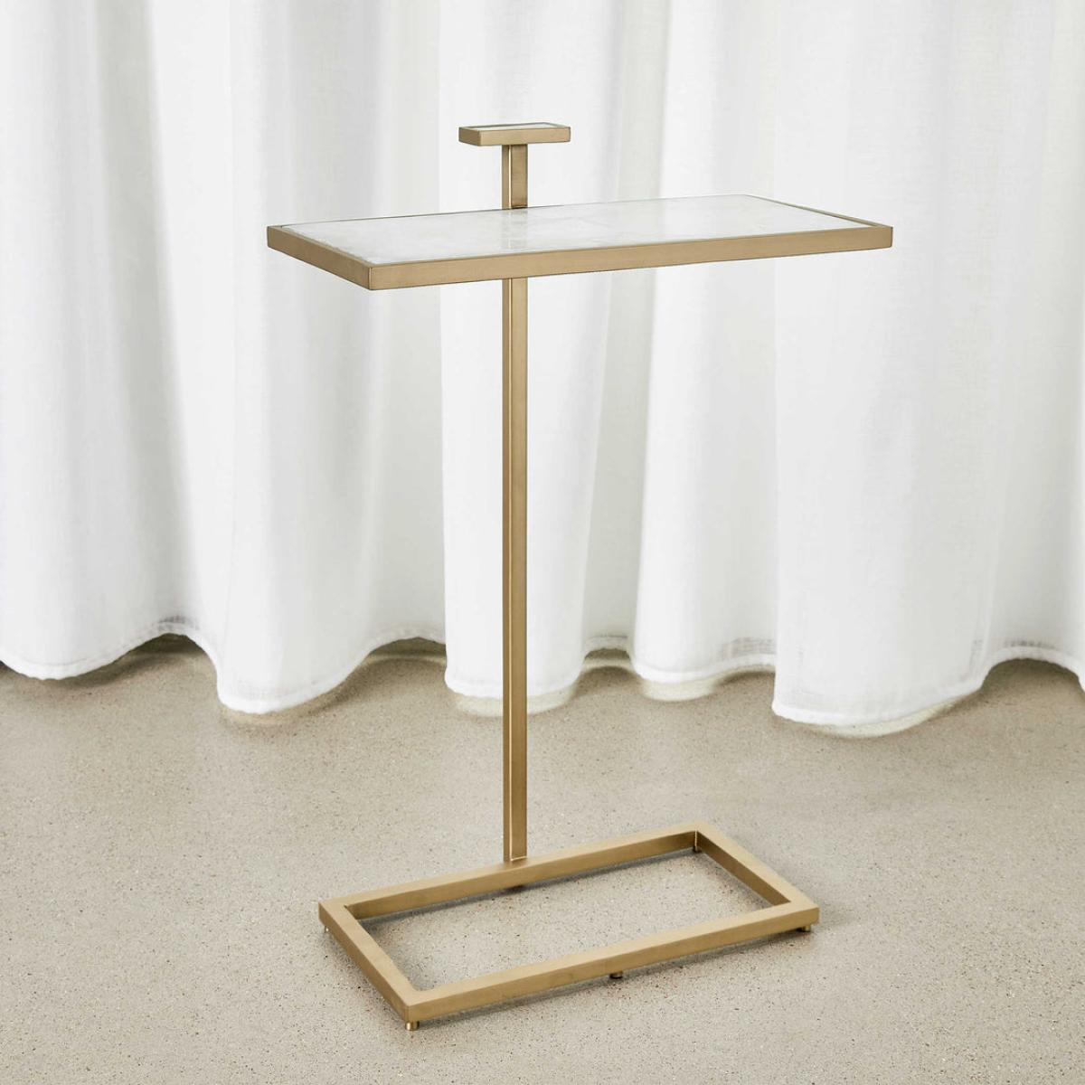 Uttermost Black Label Jewel Pull Up Accent Table - Rectangle – image 2