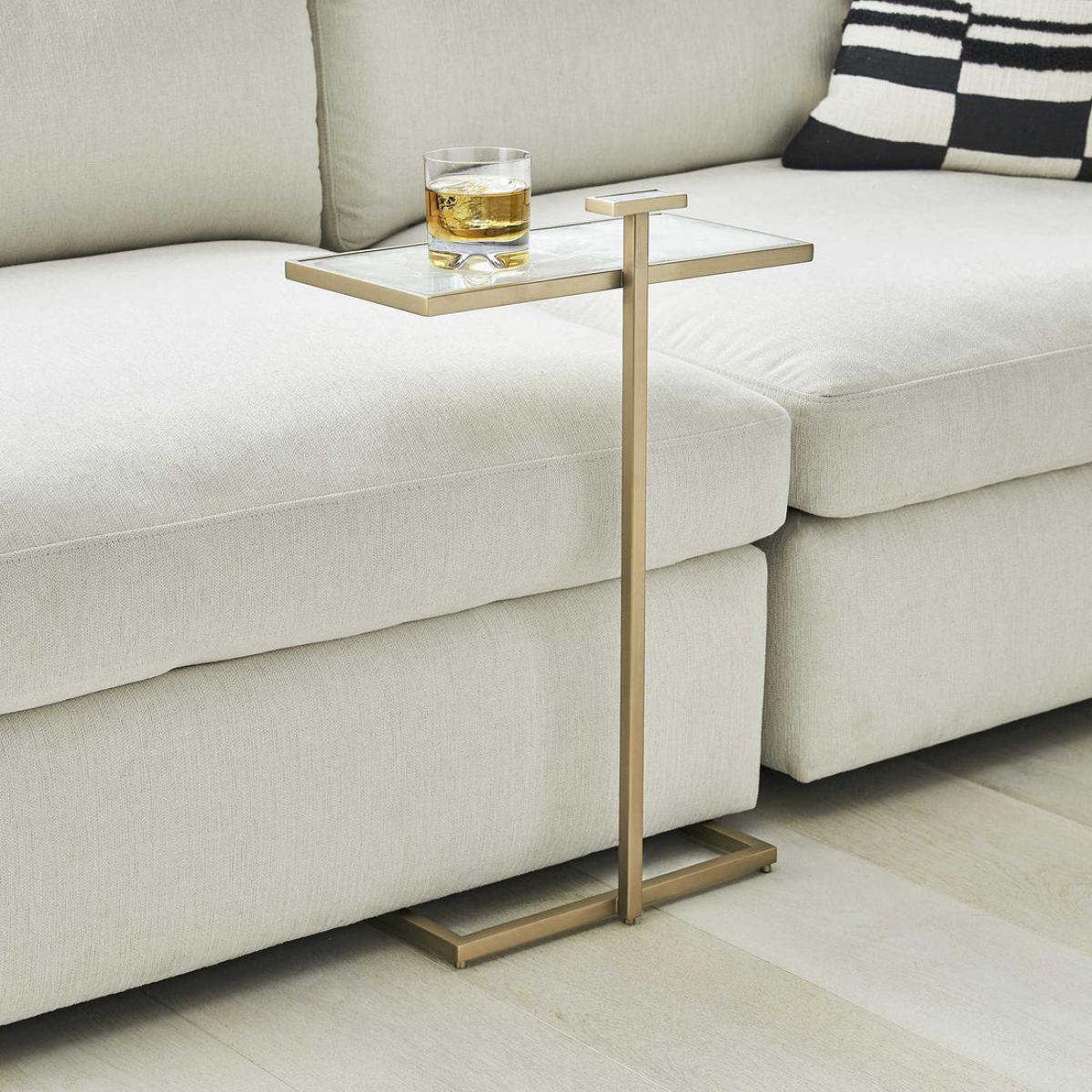 Uttermost Black Label Jewel Pull Up Accent Table - Rectangle – image 3