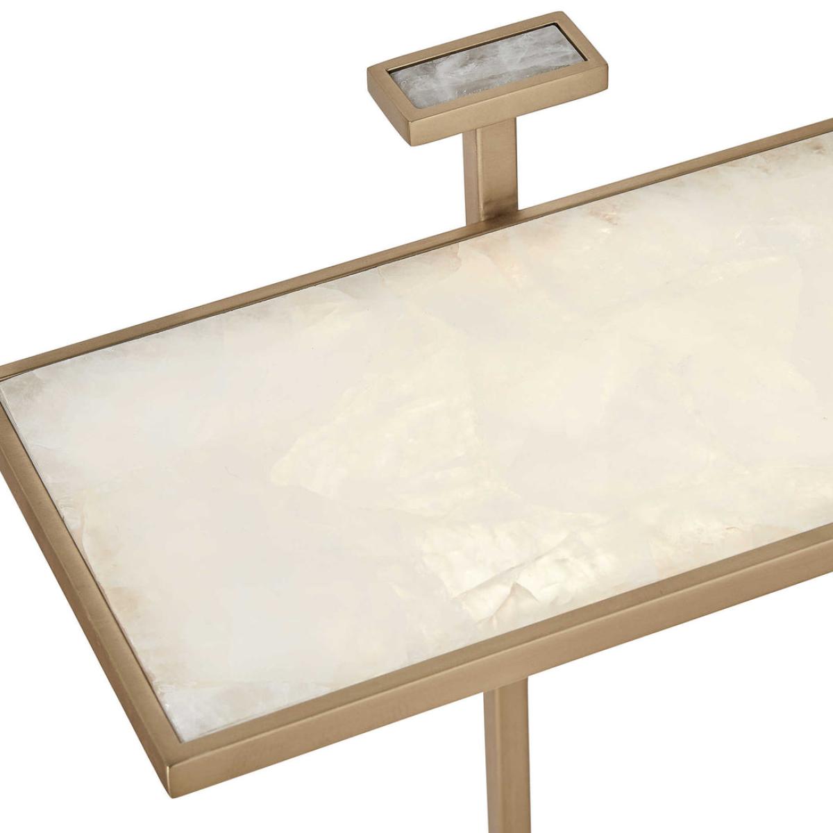Uttermost Black Label Jewel Pull Up Accent Table - Rectangle – image 4