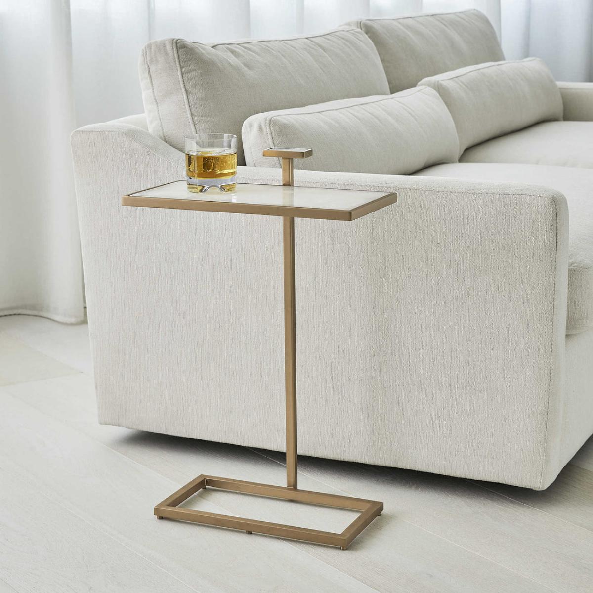 Uttermost Black Label Jewel Pull Up Accent Table - Rectangle – image 6
