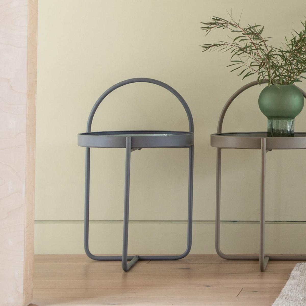 Gallery Interiors Melbury Side Table in Grey – image 2