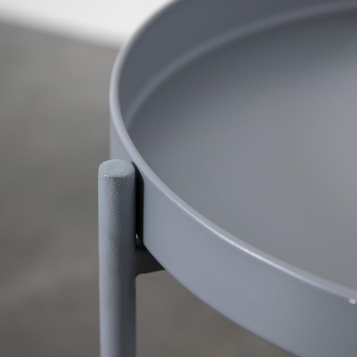 Gallery Interiors Melbury Side Table in Grey – image 3