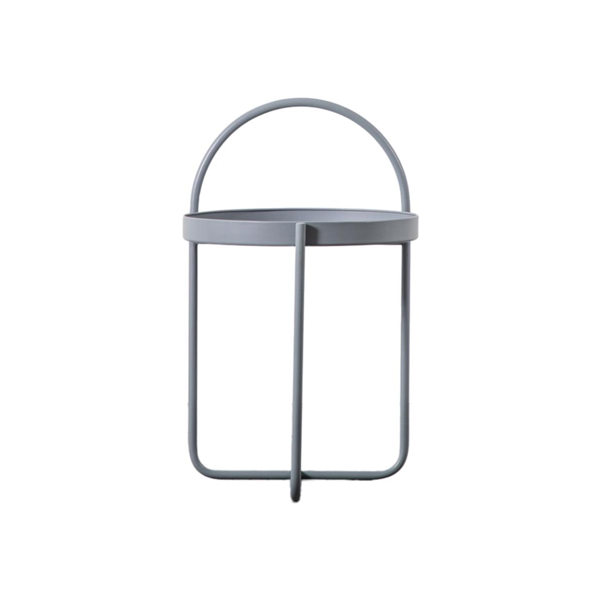 Gallery Interiors Melbury Side Table in Grey – image 1