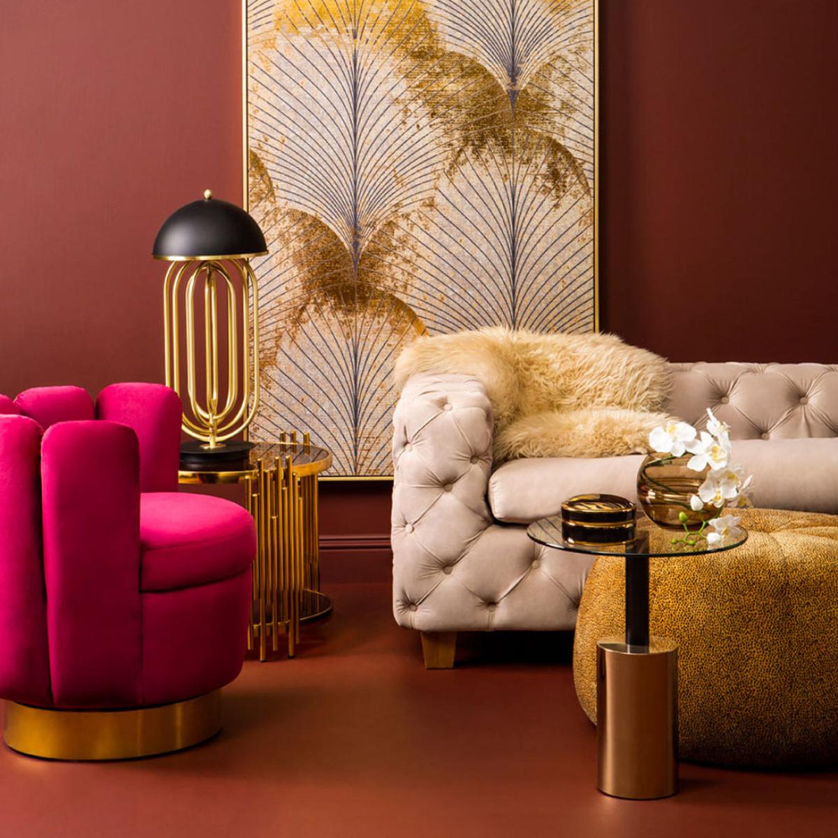 Olivia's Olive End Table in Black & Gold – image 4