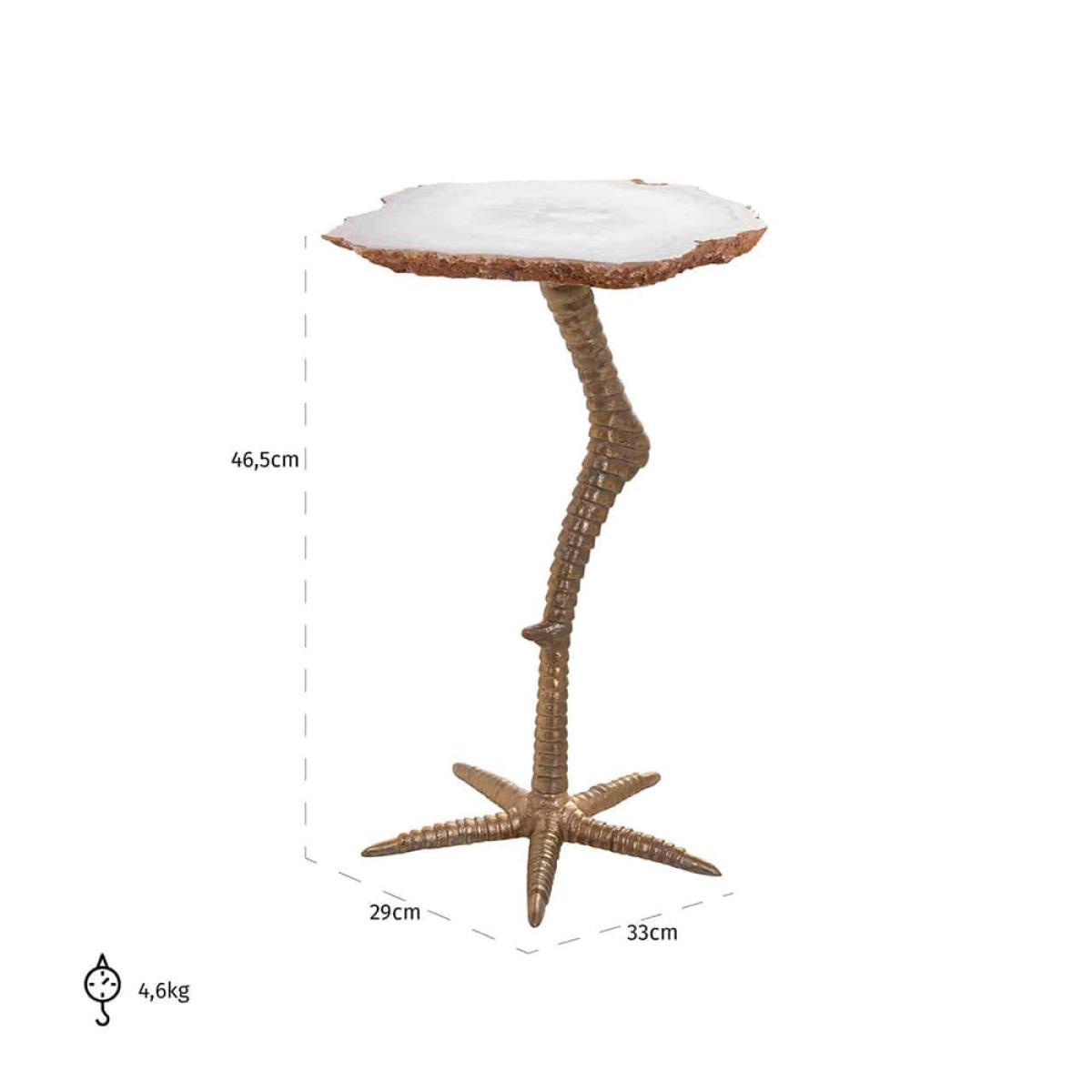 Richmond Camella White Side Table – image 3