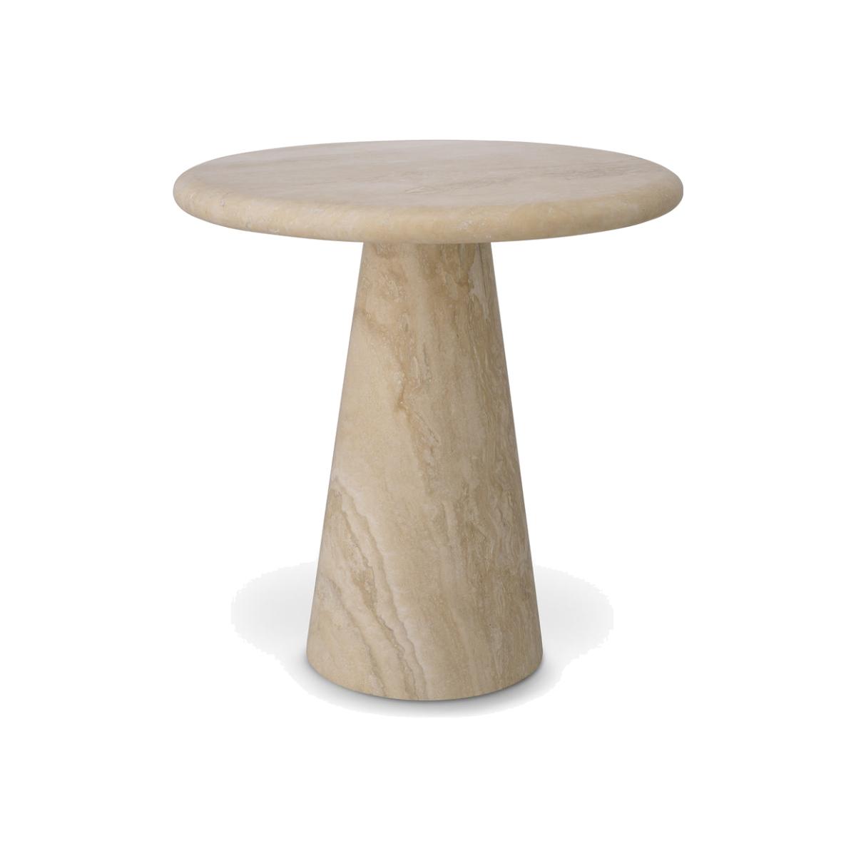 Eichholtz Small Adriana Side Table in Travertine – image 1